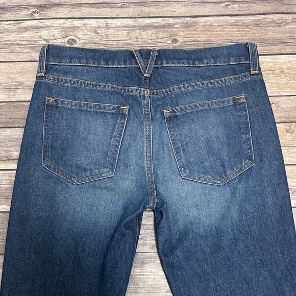 Veronica Beard Denim Dark Apollo Wash Benzi Mid Rise Girlfriend Jeans 24 00 - Picture 6 of 10